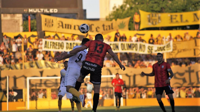 imagen El Lobo igualó ante Olimpo