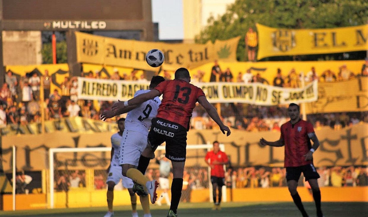 imagen El Lobo igualó ante Olimpo
