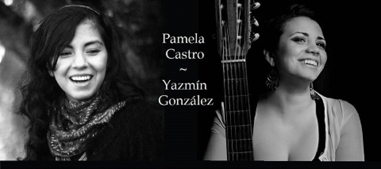 imagen Yasmín González y Pamela Castro, en La Posta Acústica