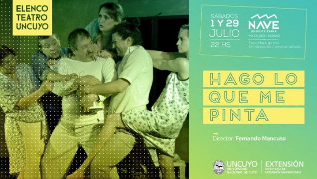 imagen Este sábado: "Hago lo que me pinta"