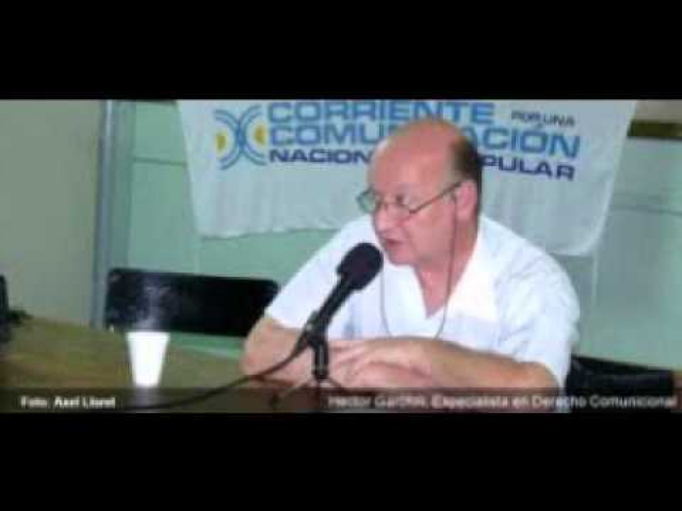 imagen Ley de Medios es constitucional: "por fin se cerró la discusión sobre esta ley", dijo Garófoli