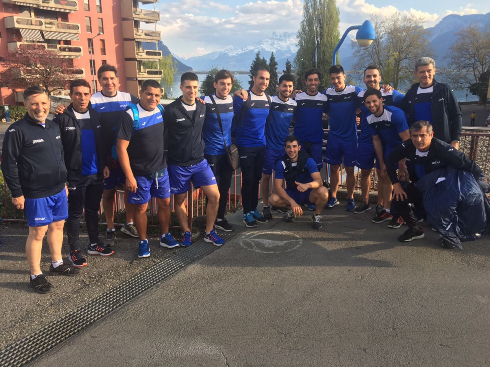 imagen Argentina llegó a Suiza para jugar la Copa de las Naciones