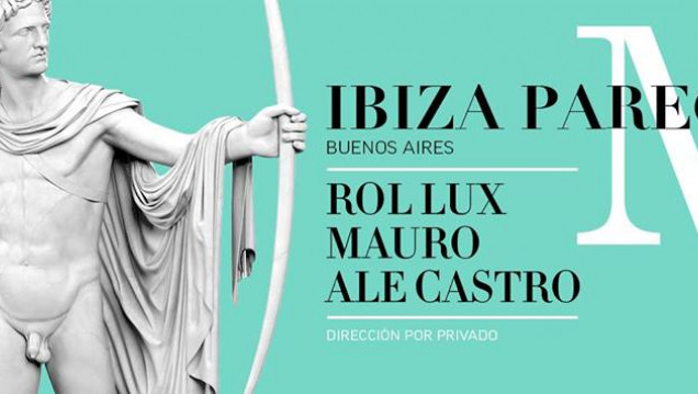 imagen Mañana, desde las 23, IBIZA PAREO en Mendoza