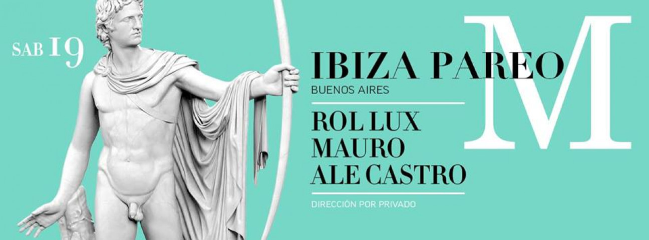 imagen Mañana, desde las 23, IBIZA PAREO en Mendoza