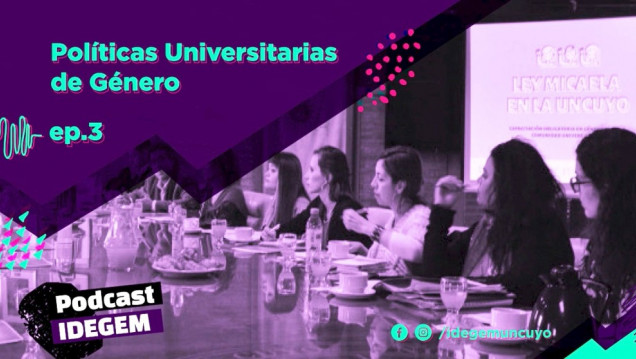 imagen Podcast Idegem: Políticas Universitarias de Género