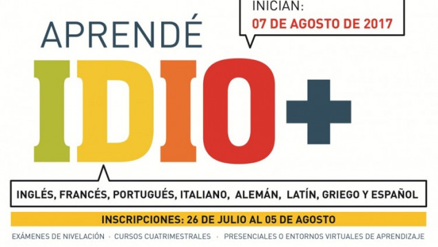 imagen La UNCUYO ofrece aprender idiomas a toda la comunidad