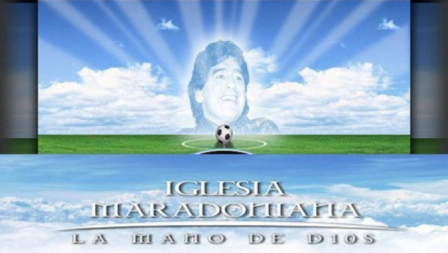 imagen La Iglesia Maradoniana en El Copero