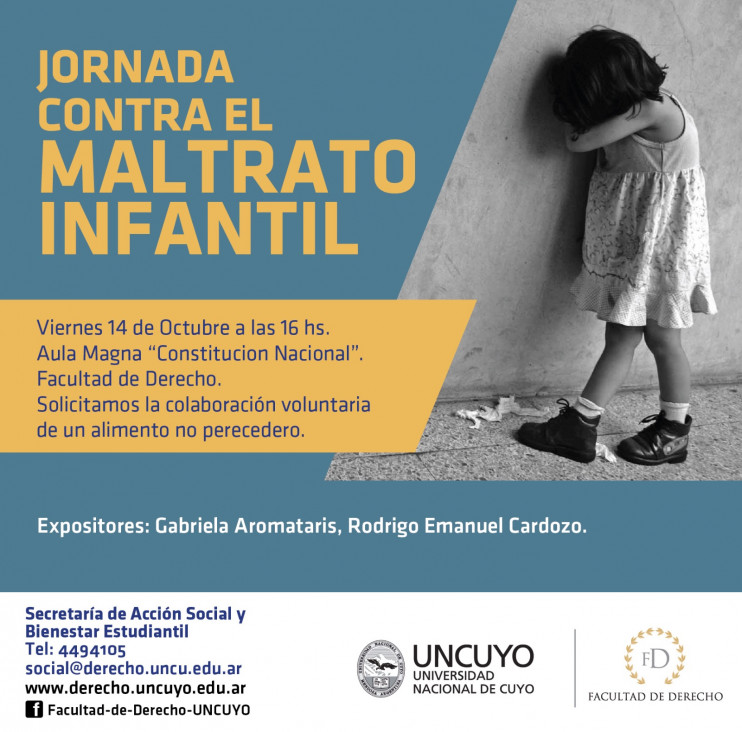 imagen La Facultad de Derecho propone una jornada contra el maltrato infantil