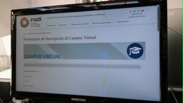 imagen Inadi ofrece una amplia oferta de cursos en su campus virtual de modo gratuito