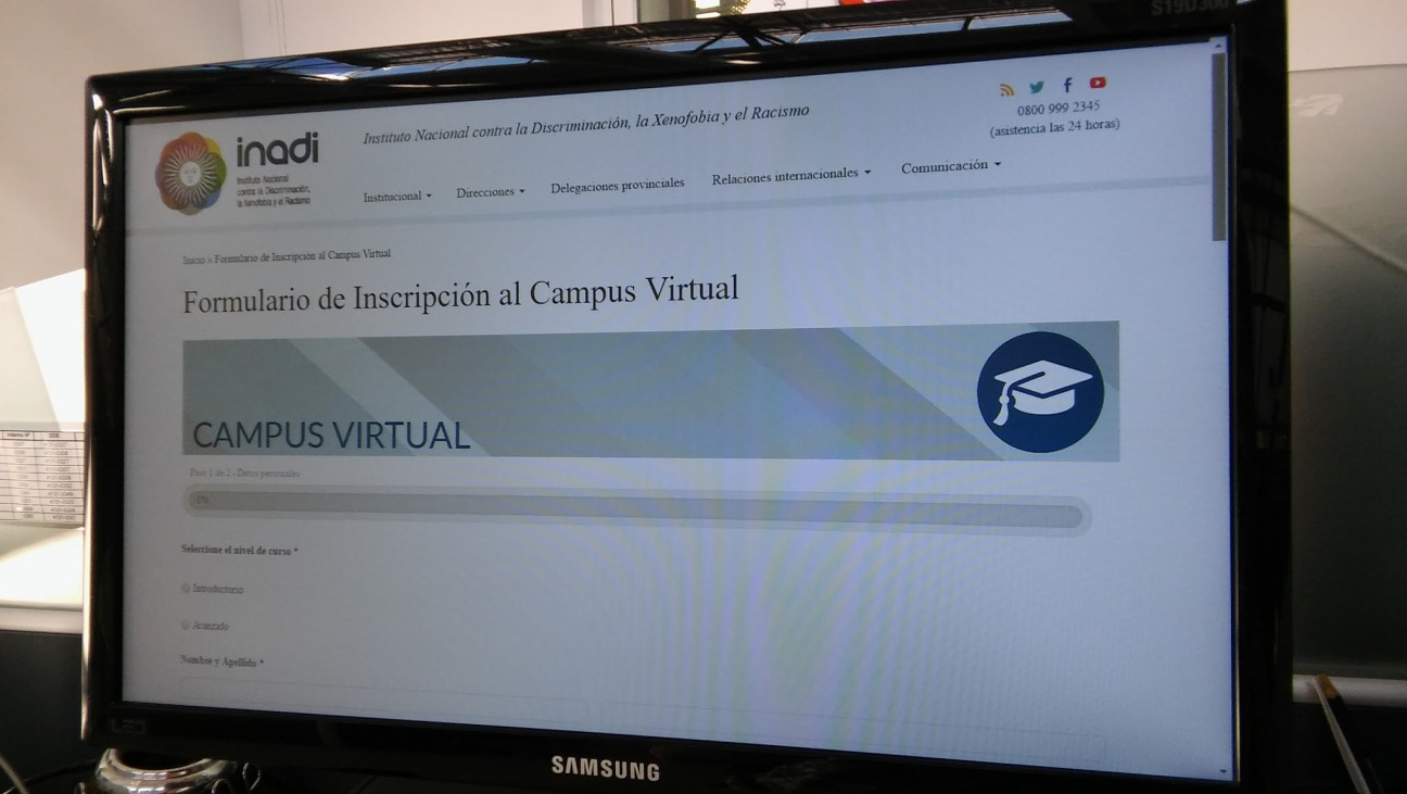 imagen Inadi ofrece una amplia oferta de cursos en su campus virtual de modo gratuito