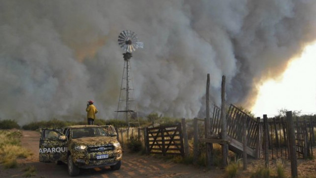 imagen Por qué el fuego desatado en el sur corre con ventaja