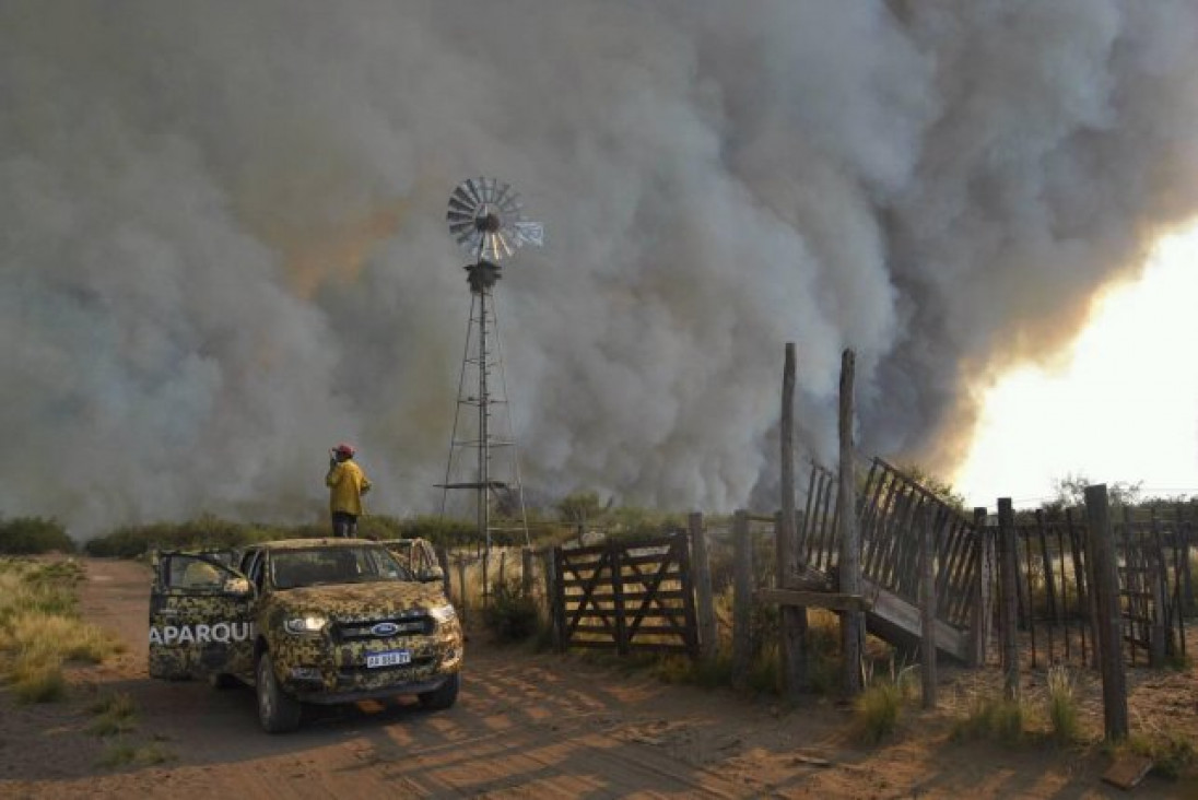 imagen Por qué el fuego desatado en el sur corre con ventaja