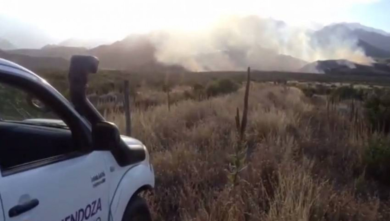 imagen Incendios en el Valle de Uco por las altas temperaturas