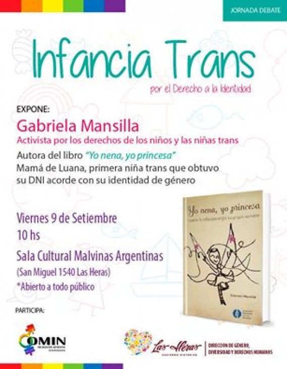 imagen Infancia Trans, debate y reflexión en Mendoza