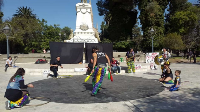 imagen Artistas callejeros contra el Código de Convivencia Urbana: "El arte no es delito"  