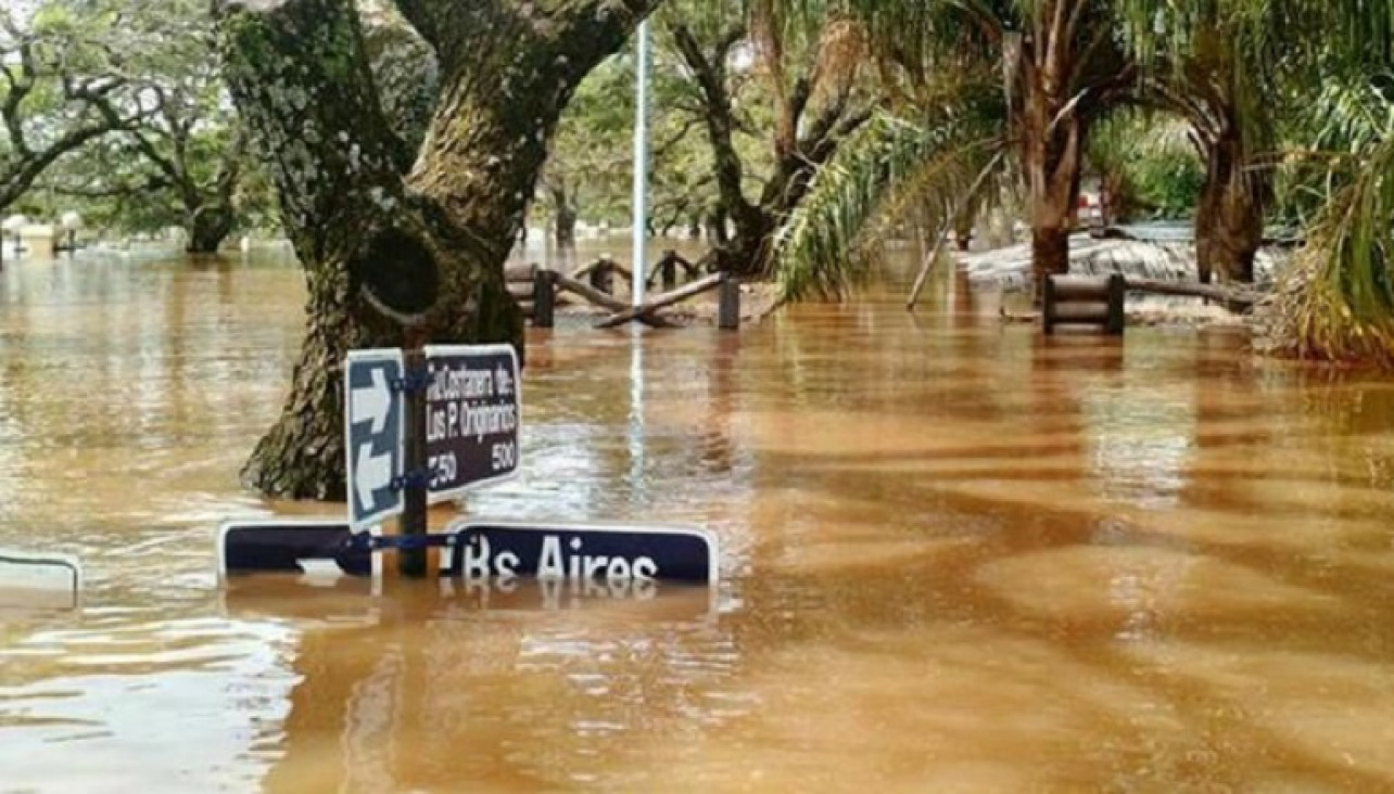 imagen Inundaciones en el Litoral: "La república unida de la soja"