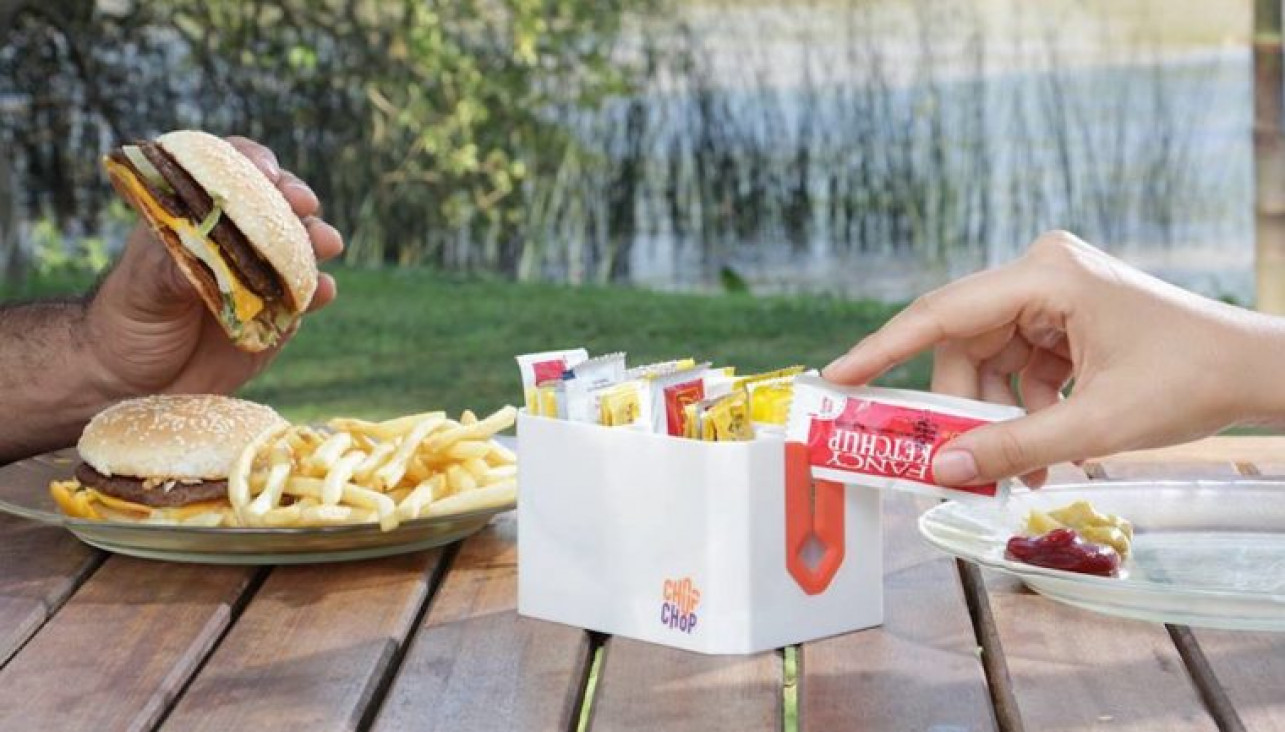 imagen Chop Chop: el invento argentino para abrir los sachets de condimentos 