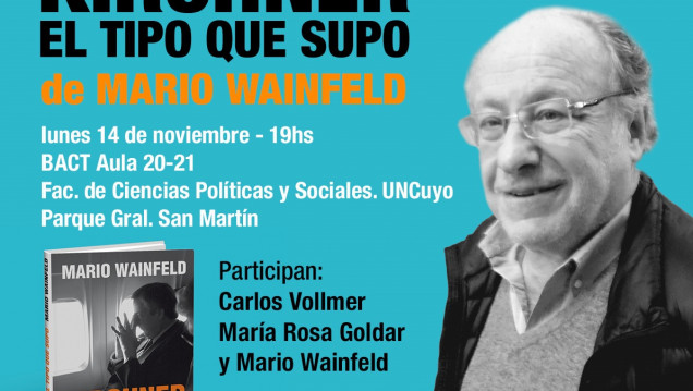 imagen "La idea de escribir sobre Kirchner la tuve durante muchos años"