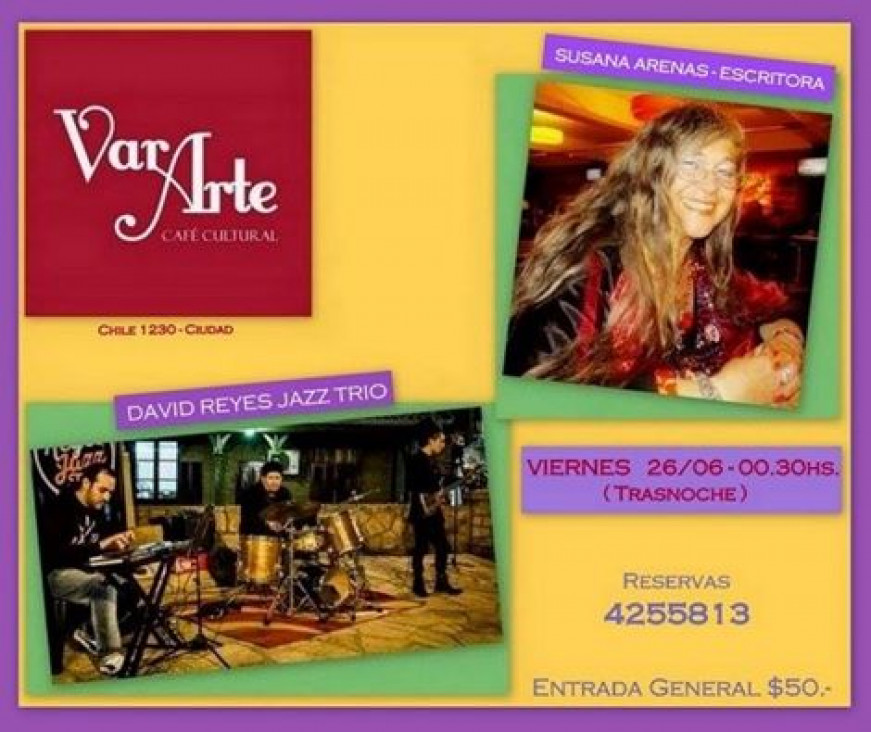 imagen Jazz y Poesía en la trasnoche de VarArte