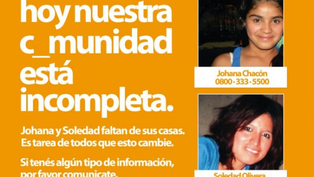 imagen A casi dos años de la desaparición de Johana Chacón