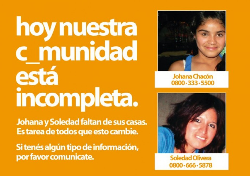 imagen A casi dos años de la desaparición de Johana Chacón