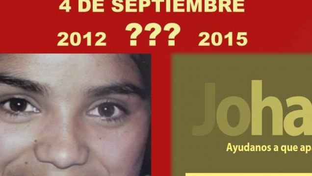 imagen A tres años de no saber dónde está Johana Chacón 