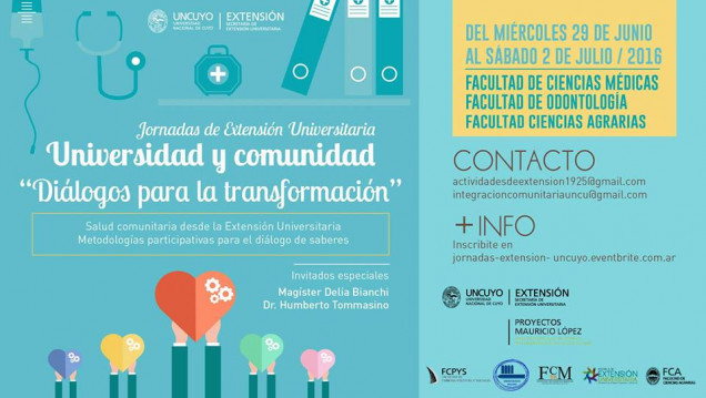 imagen Mañana comienzan las Jornadas de Extensión Universitaria