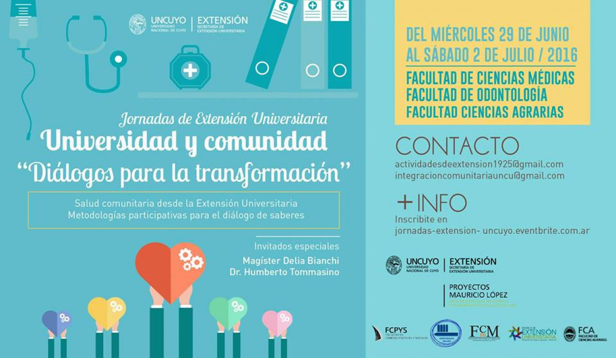 imagen Mañana comienzan las Jornadas de Extensión Universitaria