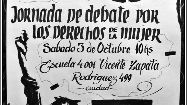 imagen "Jornada por los derechos de las mujeres", este sábado