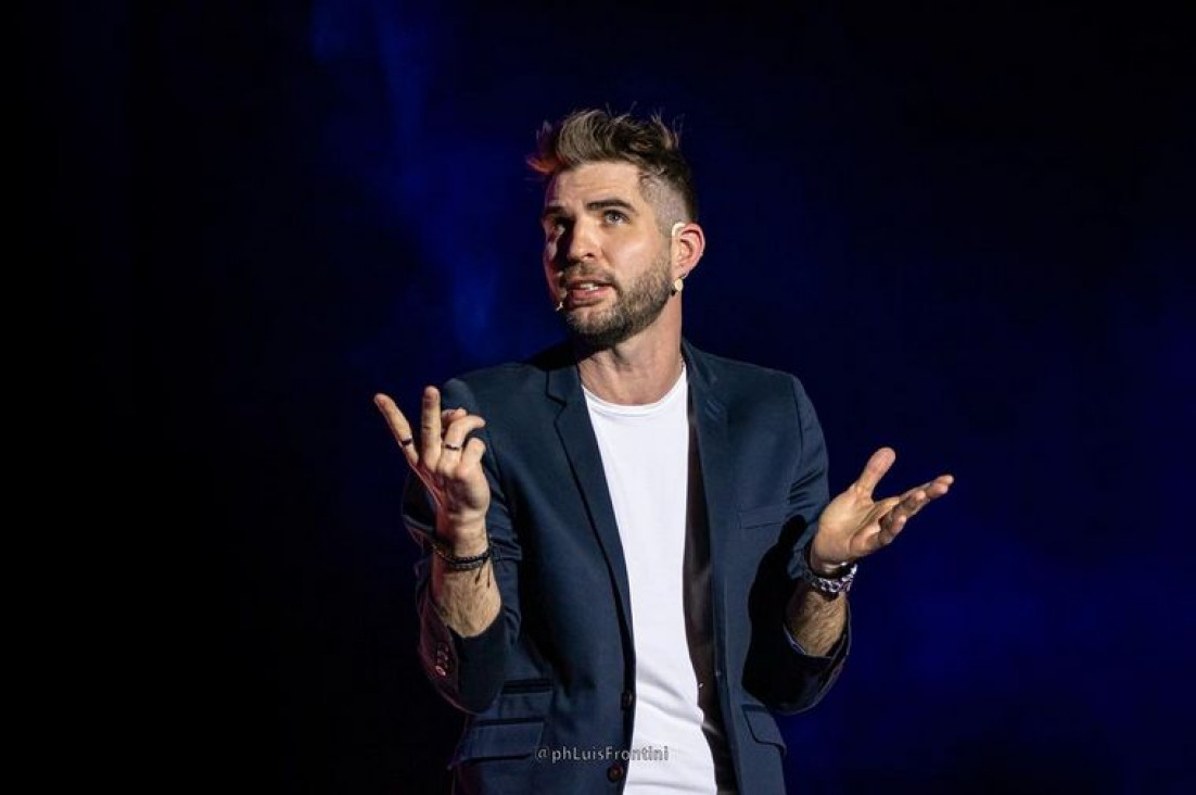 imagen Juampi González: "stand up" para descontracturar a la audiencia