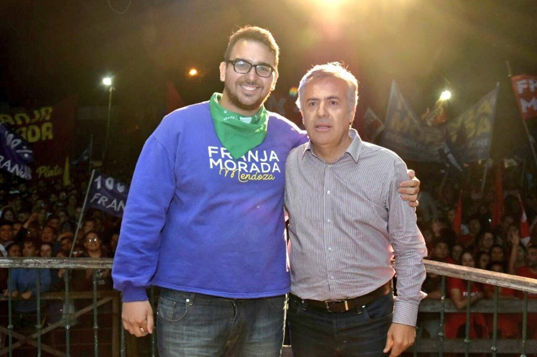 imagen Un mendocino al frente de la Mesa Nacional de Franja Morada