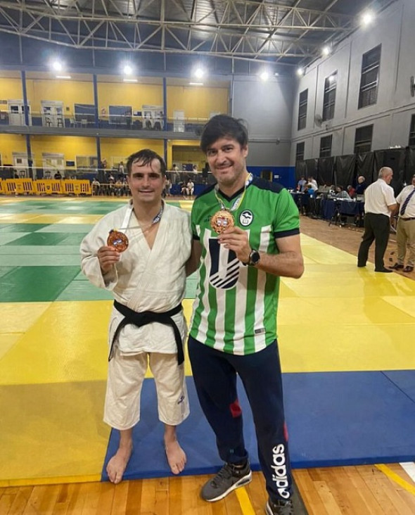 imagen Medalla de bronce para la UNCUYO en el Torneo de Judo para Veteranos