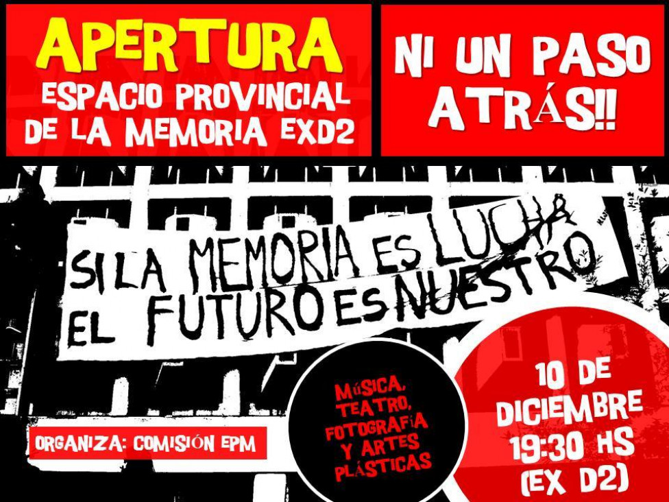 imagen Inauguran el Espacio de la Memoria en Mendoza