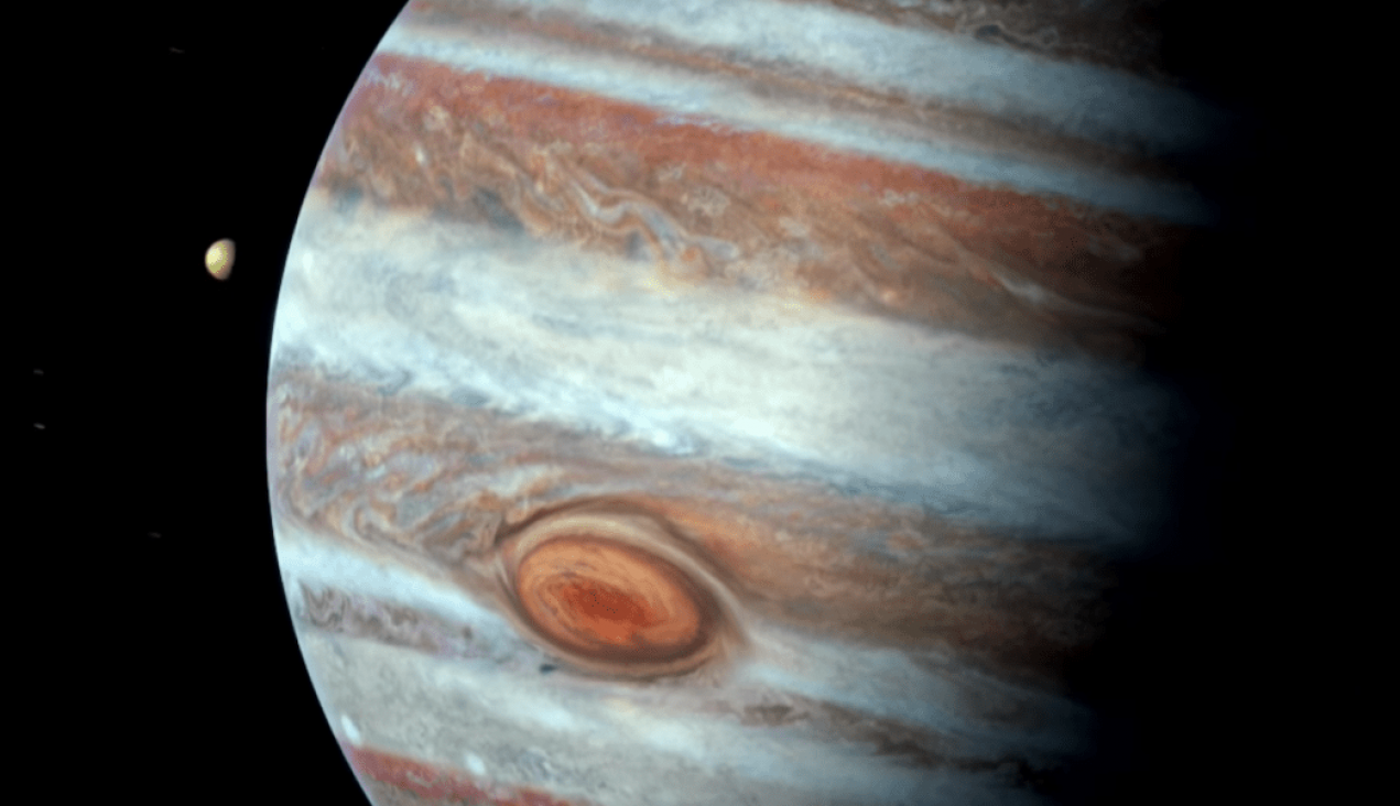 imagen Júpiter, el planeta gaseoso... ¡con agua!