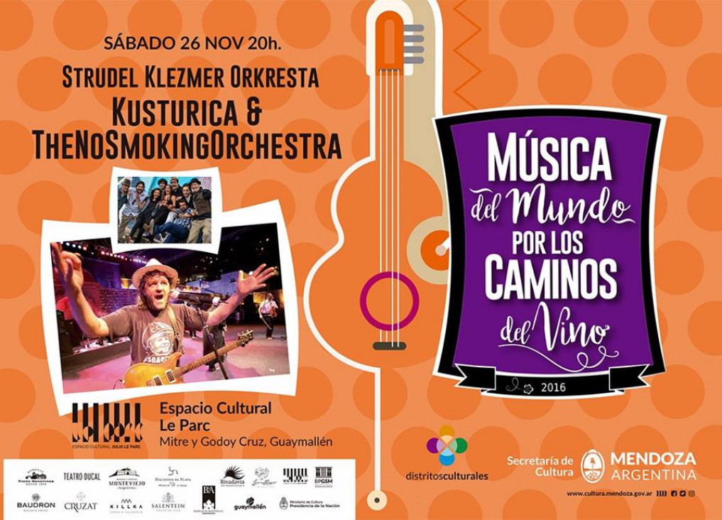 imagen La Strudel Klezmer Orkresta antesala de Kusturica 