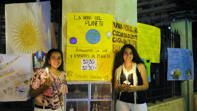 imagen Apagar la luz para tomar conciencia y salvar el planeta