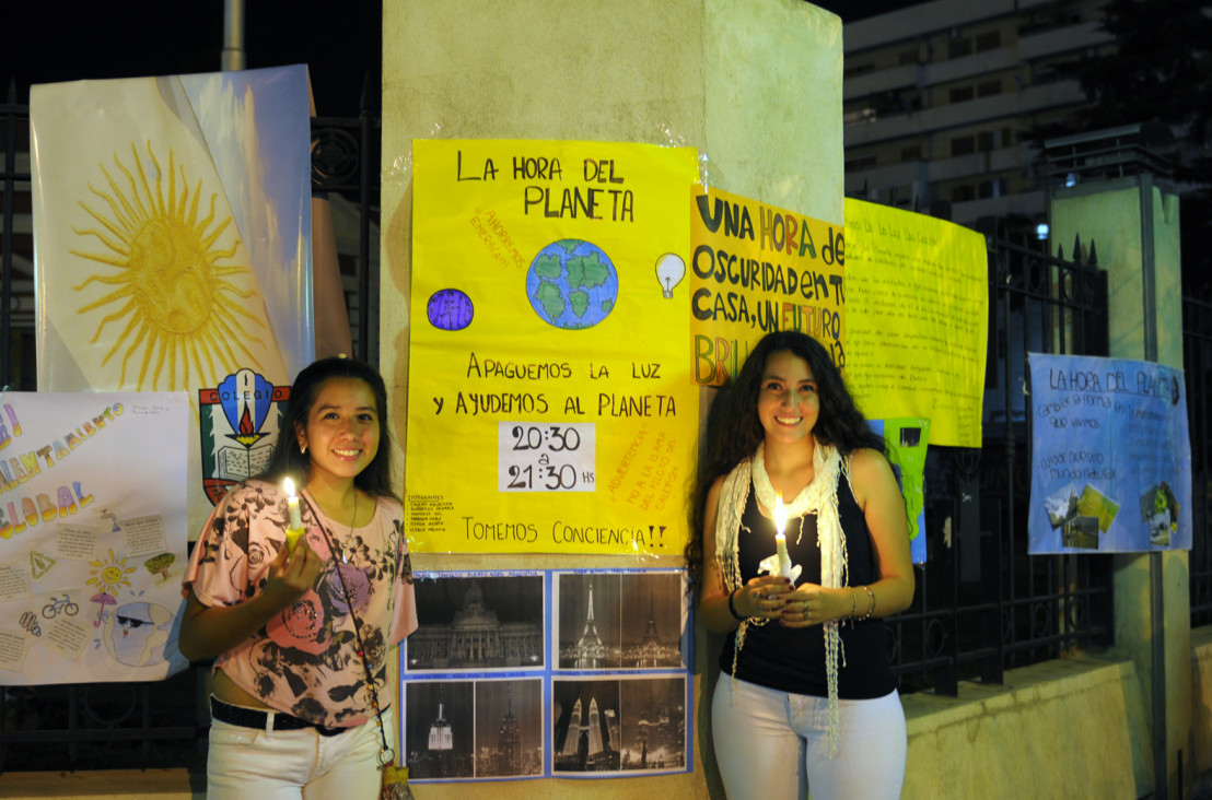imagen Apagar la luz para tomar conciencia y salvar el planeta