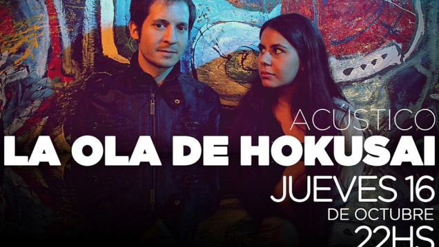 imagen La Ola de Hokusai realizará un Acústico