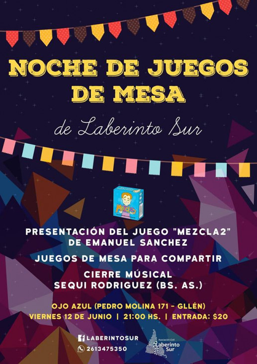 imagen Noche de juegos de mesa y buena música en el Ojo Azul 