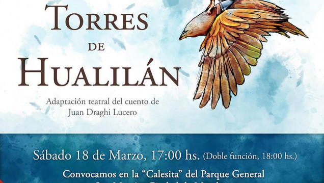 imagen "Las tres torres de Hualilán", arte en el espacio público