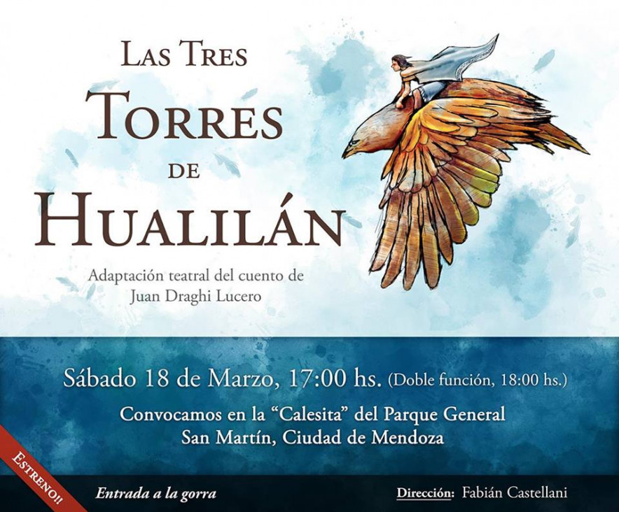 imagen "Las tres torres de Hualilán", arte en el espacio público