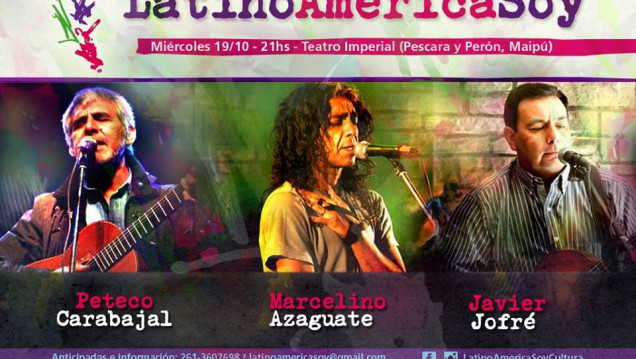 imagen Peteco Carabajal en el Ciclo "Latinoamérica Soy"