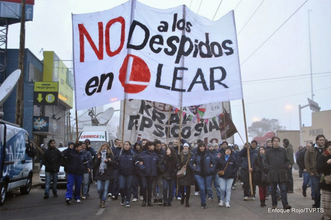 imagen Reincorporaron a 28 trabajadores despedidos de Lear