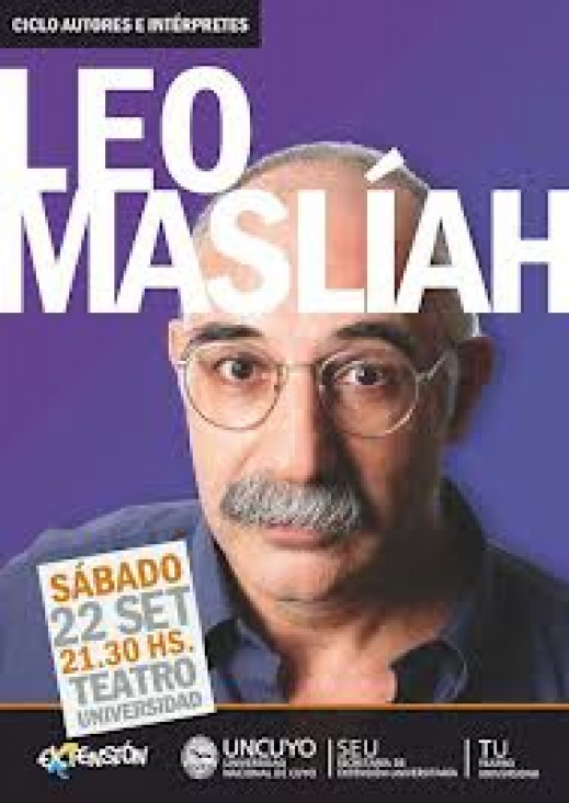 imagen Ciclo "Autores e Intérpretes" presenta a Leo Maslíah