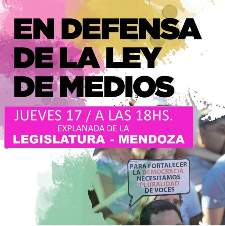 imagen Ley de Medios: "hay una fuerte participación de la gente, que se autoconvoca y expresa"