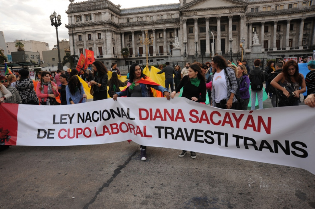 imagen Presentarán en el Congreso la Ley Nacional Diana Sacayán