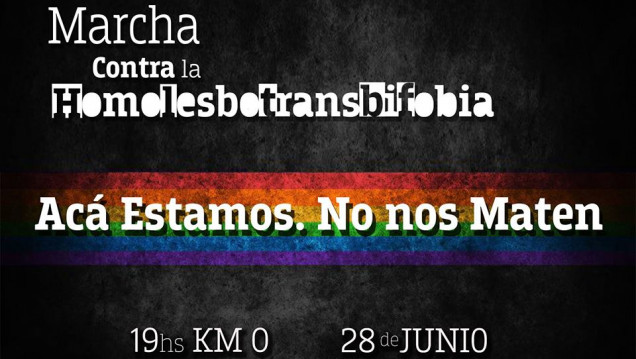 imagen En el Día del Orgullo se convoca contra la homolesbotransbifobia