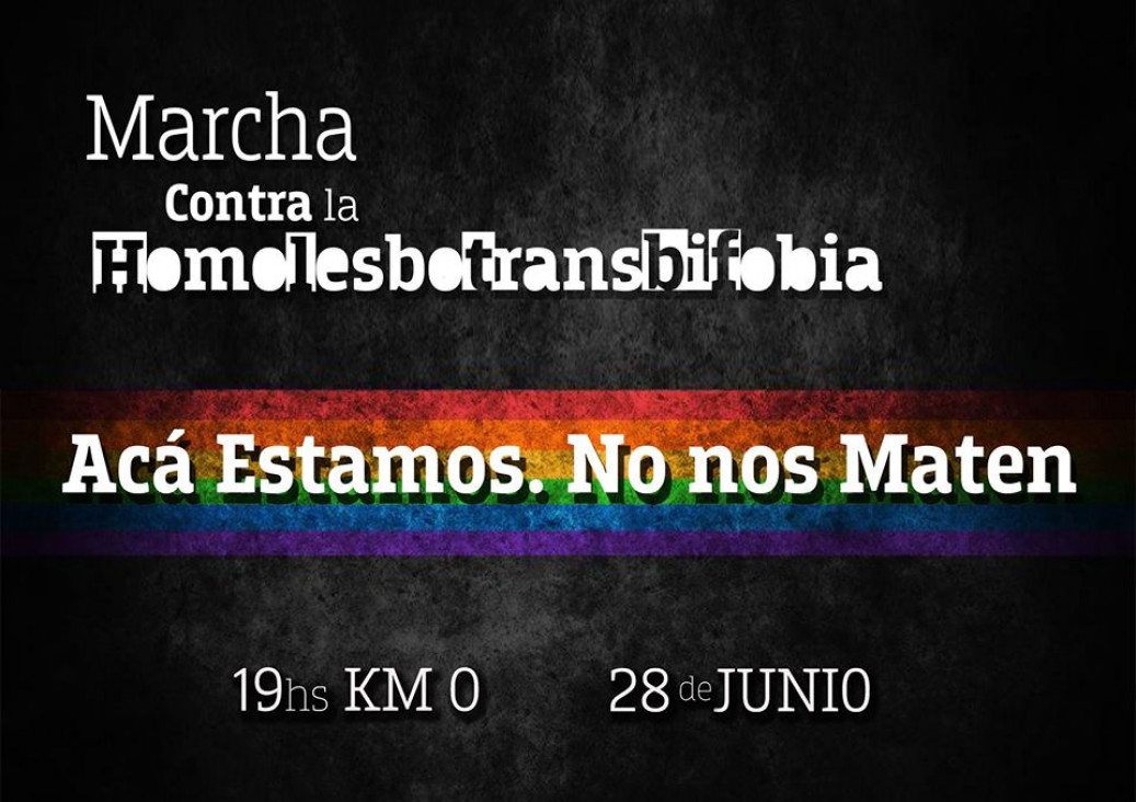 imagen En el Día del Orgullo se convoca contra la homolesbotransbifobia