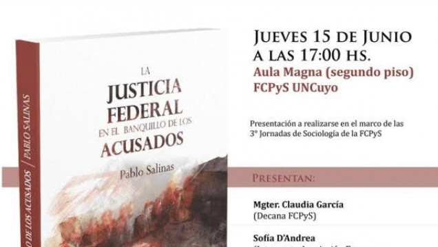 imagen Pablo Salinas presenta su nuevo libro en la UNCUYO