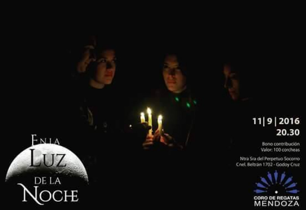 imagen "En la luz de la noche", actuación del Coro de Regatas este domingo